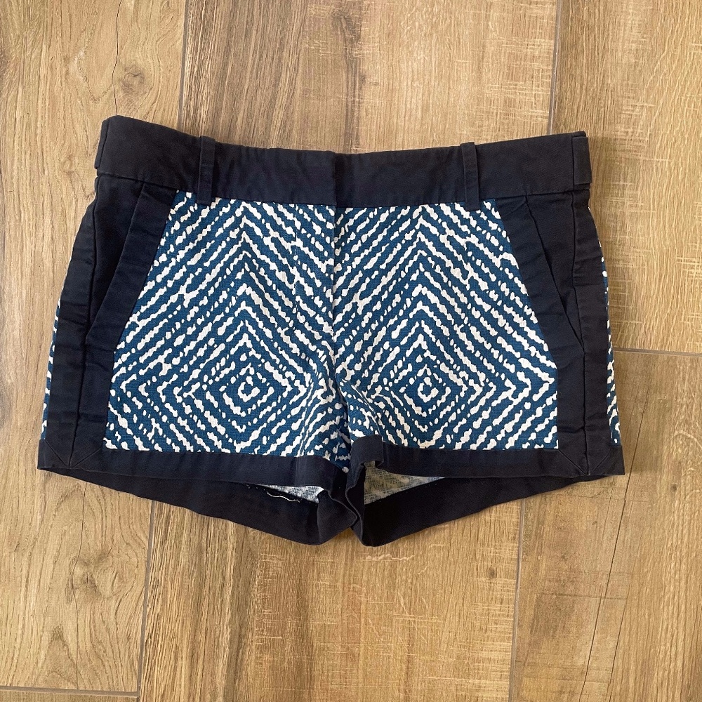 J. Crew Navy Blue & White Shorts 2